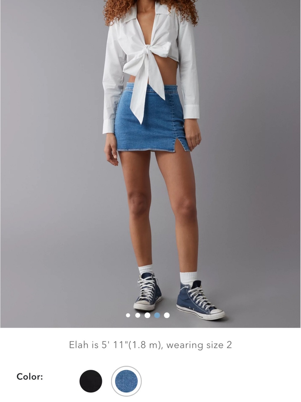 AE High Rise Mini Skirt